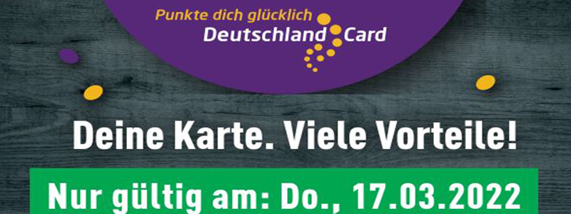 10fach punkten mit der DeutschlandCard